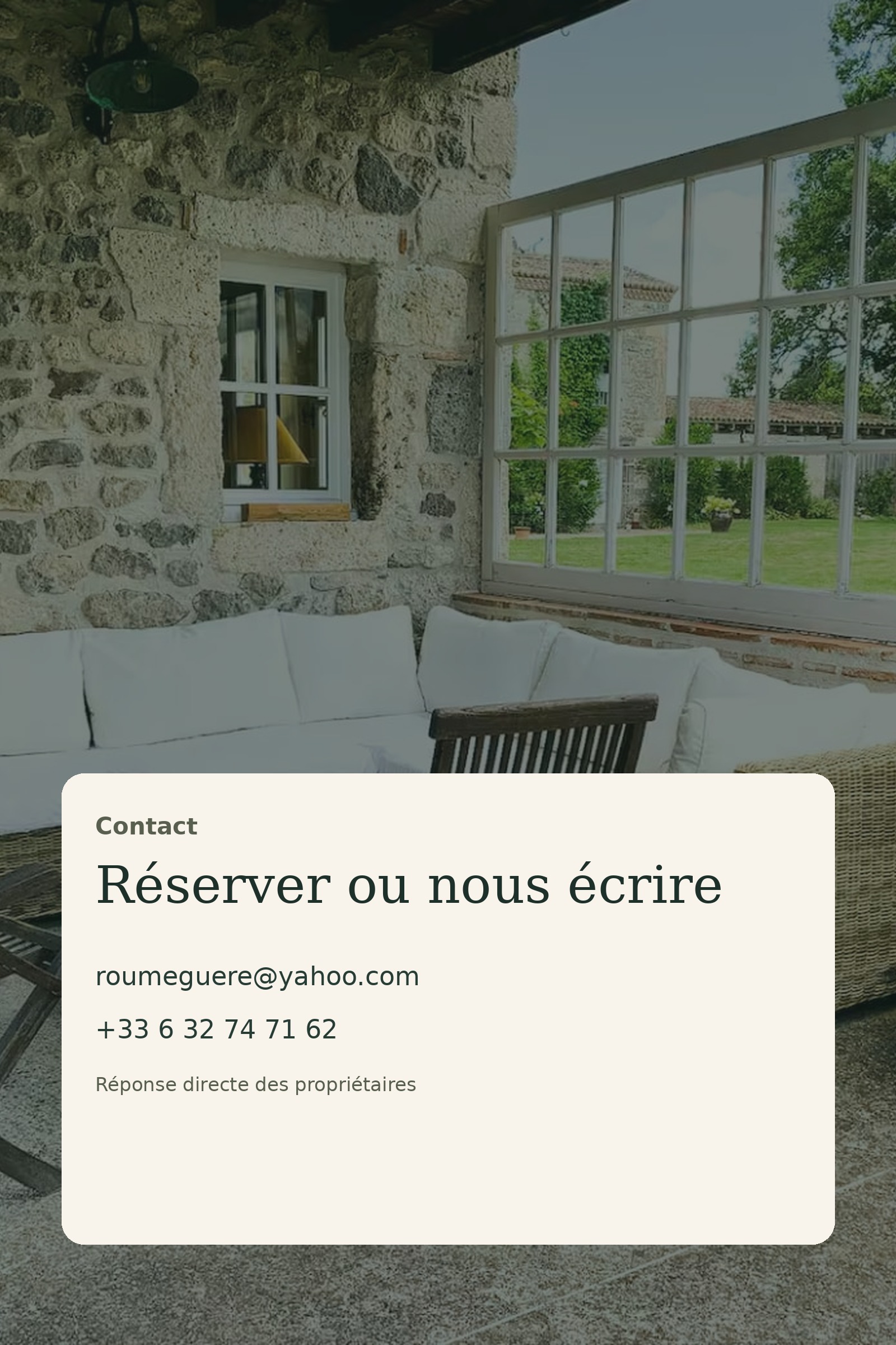 Le salon de la terrasse côté jardin
